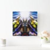 lichtstraal vierkante klok (Huis)