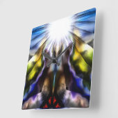 lichtstraal vierkante klok (Hoek)