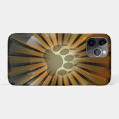 Lichtstralen Beren Pride Vlag Berenpoot Case-Mate iPhone Case (Achterkant (horizontaal))