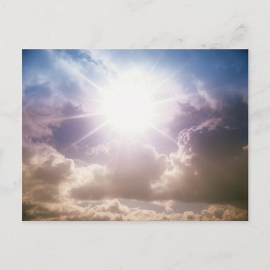 Lichtstralen Briefkaart (Voorkant)