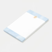 Lichtstralen van het religieuze kruis (W/wolken) Post-it® Notes (Schuin)