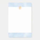 Lichtstralen van het religieuze kruis (W/wolken) Post-it® Notes (Voorkant)