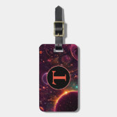 lichtstroom bagagelabel (Voorkant verticaal)