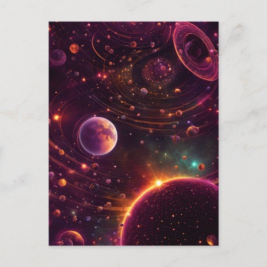 lichtstroom briefkaart (Voorkant)