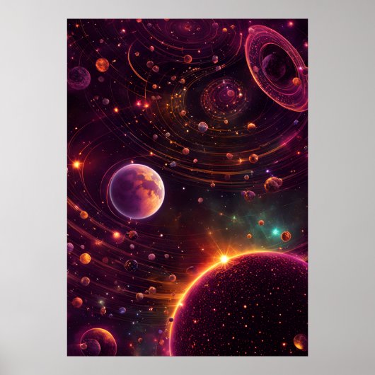 lichtstroom poster (Voorkant)