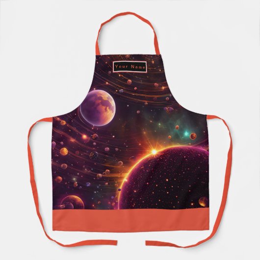 lichtstroom schort (Voorkant)