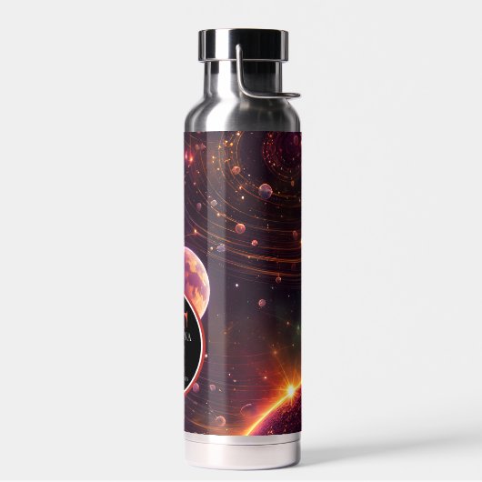 lichtstroom waterfles (Links)