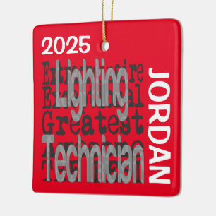Lichttechnicus Extraordinaire CUSTOM Keramisch Ornament