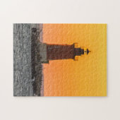 Lichttoren Delaware. Legpuzzel (Horizontaal)