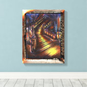 Lichttrappen Canvas Afdruk (Insitu (Houten vloer))