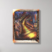 Lichttrappen Canvas Afdruk (Voorkant)