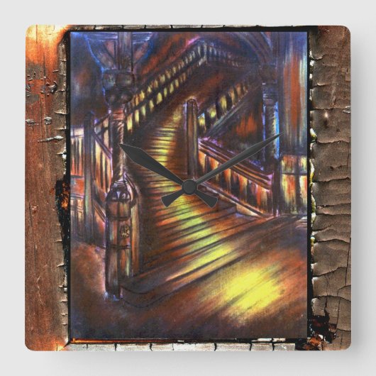 Lichttrappen Vierkante Klok (Voorkant)