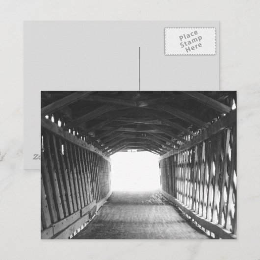 Lichttunnel Briefkaart (Voorkant / Achterkant)