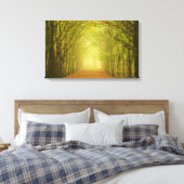 Lichttunnel Canvas Afdruk (Insitu (Slaapkamer))