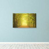 Lichttunnel Canvas Afdruk (Insitu (Houten vloer))