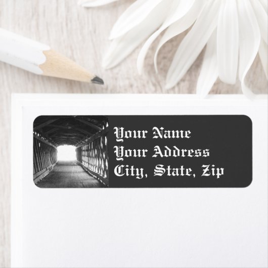 Lichttunnel Etiket (Insitu)