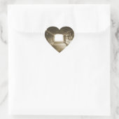 Lichttunnel Hart Sticker (Tas)