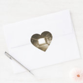 Lichttunnel Hart Sticker (Envelop)
