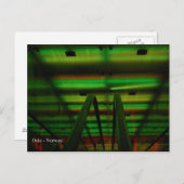 Lichttunnel - Oslo Briefkaart (Voorkant / Achterkant)