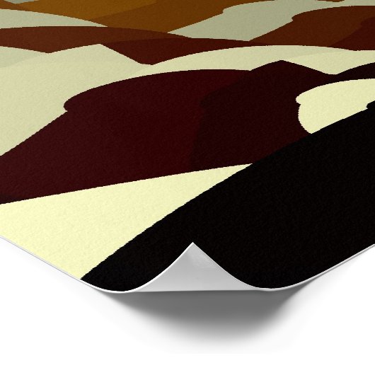 Lichttunnel Poster (Hoek)