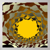 Lichttunnel Poster (Voorkant)