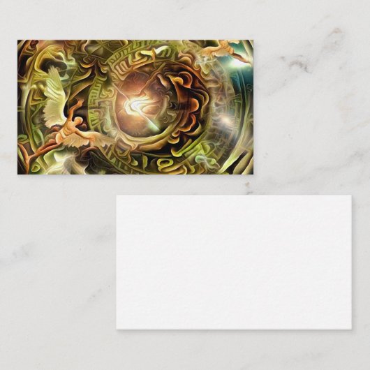 Lichttunnel Visitekaartje (Voorkant / Achterkant)