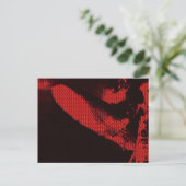 Lichtuitstralend diode Zeppelin Briefkaart (Staand voorkant)