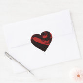Lichtuitstralend diode Zeppelin Hart Sticker (Envelop)