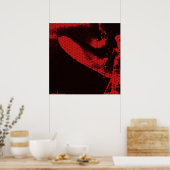 Lichtuitstralend diode Zeppelin Poster (Keuken)