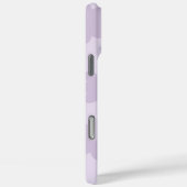 Lichtviolet Bloemen Unieke Monogram Naam initialen Case-Mate iPhone Case (Achterkant / Rechts)