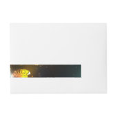 Lichtvlinder en nachtvlinder adreslabel wikkel (Voorkant)