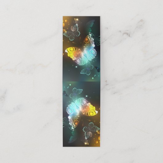 Lichtvlinder en nachtvlinder afsprakenkaart (Buitenkant ongevouwen)