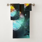 Lichtvlinder en nachtvlinder bad handdoek (Insitu)