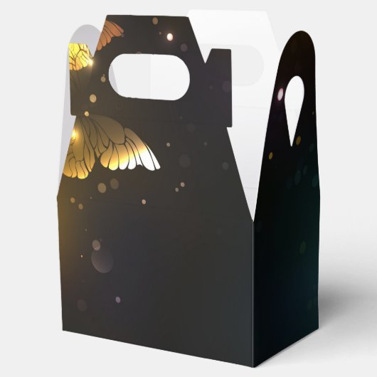 Lichtvlinder en nachtvlinder bedankdoosjes (Geopend)