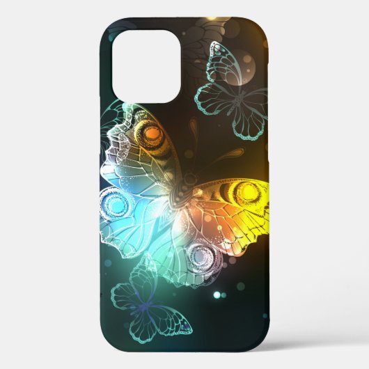 Lichtvlinder en nachtvlinder Case-Mate iPhone case (Achterkant)