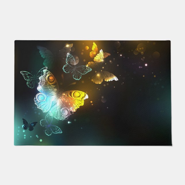 Lichtvlinder en nachtvlinder deurmat (Voorkant)