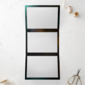 Lichtvlinder en nachtvlinder drieluik wenskaart (Binnen)