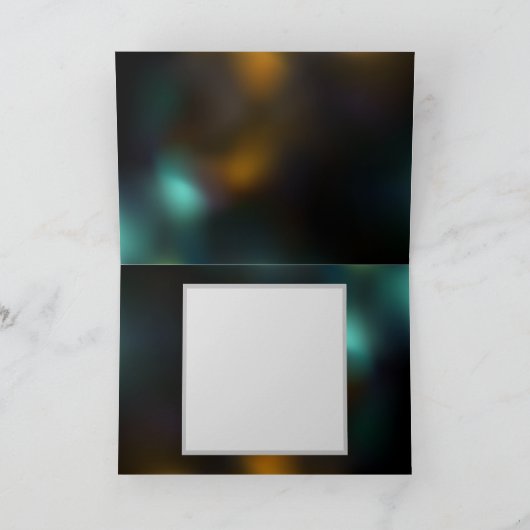 Lichtvlinder en nachtvlinder feestdagen kaart (Binnen)