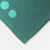 Lichtvlinder en nachtvlinder fleece deken (Hoek)