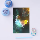 Lichtvlinder en nachtvlinder flyer (Enkel)