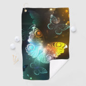 Lichtvlinder en nachtvlinder golfhanddoek (Insitu)