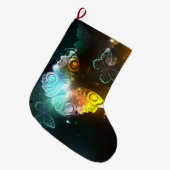 Lichtvlinder en nachtvlinder grote kerstsok (Voorkant (Hangend))