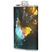 Lichtvlinder en nachtvlinder heupfles (Links)