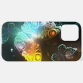 Lichtvlinder en nachtvlinder iPhone hoesje (Achterkant horizontaal)