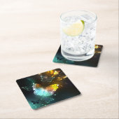 Lichtvlinder en nachtvlinder kartonnen onderzetters (Insitu)