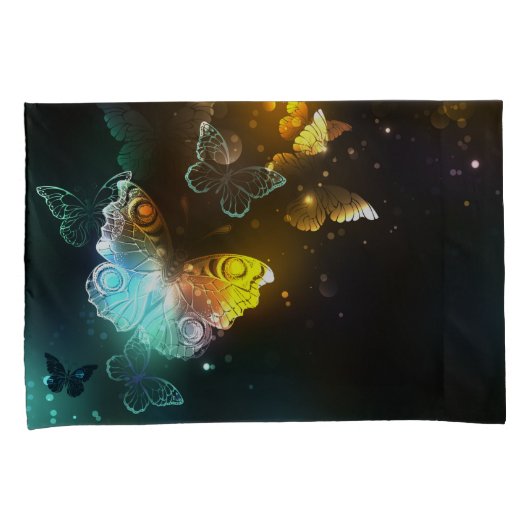 Lichtvlinder en nachtvlinder kussensloop (Voorkant-Rechts)