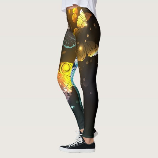 Lichtvlinder en nachtvlinder leggings (Links)