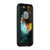 Lichtvlinder en nachtvlinder LifeProof iPhone hoesje (Achterkant / rechts)