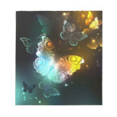 Lichtvlinder en nachtvlinder notitieblok (Voorkant)