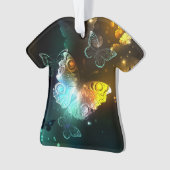 Lichtvlinder en nachtvlinder ornament (voorkant)